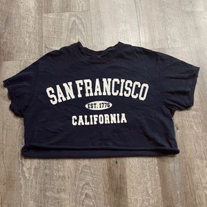 san francisco crop top